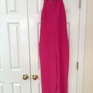 Vince Camuto hot pink jumpsuit. EUC. Worn once.